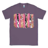Lavender v.d cow and lotus brushstrock Classic Tee - AdoDesignShop