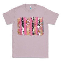 Lilac v.d cow and lotus brushstrock Classic Tee - AdoDesignShop