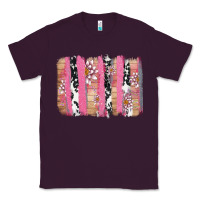 Plum v.d cow and lotus brushstrock Classic Tee - AdoDesignShop