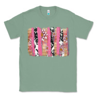 Sage v.d cow and lotus brushstrock Classic Tee - AdoDesignShop