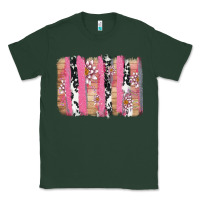 Sports Green v.d cow and lotus brushstrock Classic Tee - AdoDesignShop