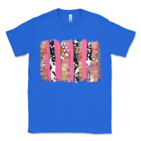 True Royal v.d cow and lotus brushstrock Classic Tee - AdoDesignShop