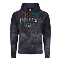 Cloud Black our 1 st mother's day Vintage Hoodie - CowhideDigitalArt