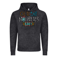 Vintage Black our 1 st mother's day Vintage Hoodie - CowhideDigitalArt