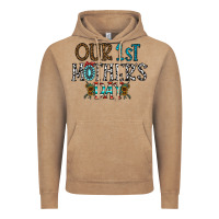 Vintage Coffee our 1 st mother's day Vintage Hoodie - CowhideDigitalArt