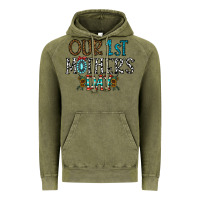 Vintage Olive our 1 st mother's day Vintage Hoodie - CowhideDigitalArt