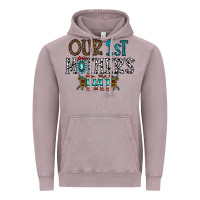 Vintage Zinc our 1 st mother's day Vintage Hoodie - CowhideDigitalArt
