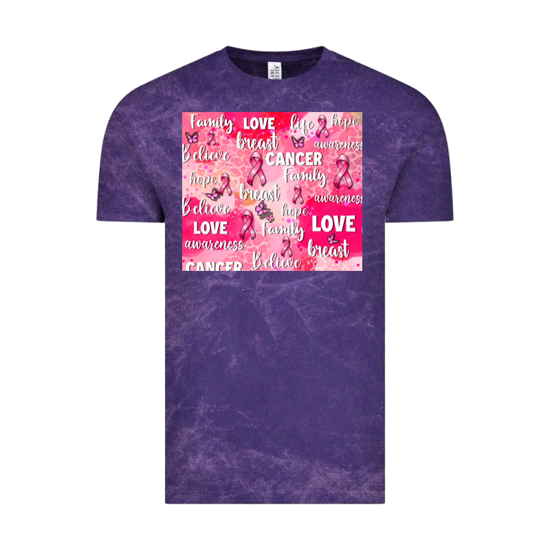 Breast Cancer Awareness Pink Vintage Tee by AdoDesignShop | Teevron