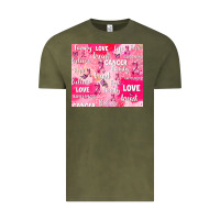 Vintage Olive breast cancer awareness pink Vintage Tee - AdoDesignShop