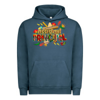 Pigment Midnight Navy cinco de mayo assistant principal Urban Hoodie - CowGirlArtShop