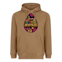 Toasted Coconut teardrop Hispanic Heritage Heavyweight Hoodie - BundleAndBundleShop