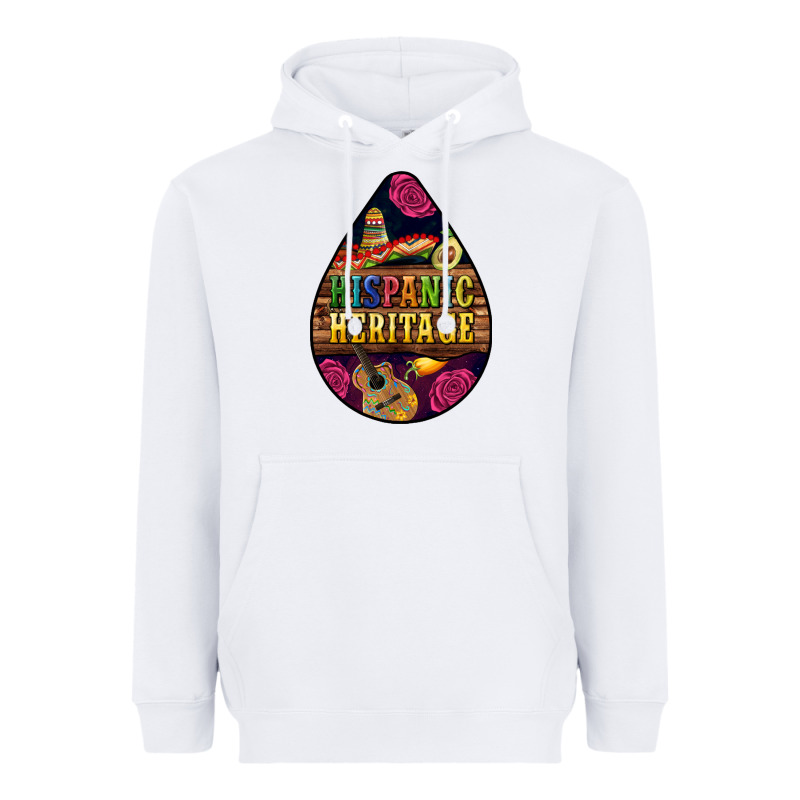 Teardrop Hispanic Heritage Heavyweight Hoodie by BundleAndBundleShop | Teevron