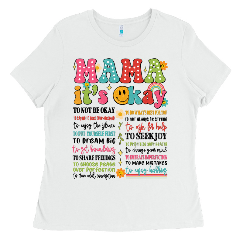 Mama Its Okay Ladies Tee by JahusDesignShop | Teevron