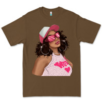 Cacao pink sunglasses afro black girl Premium Tee - texasbilliewilder