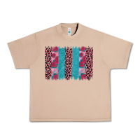 Burro valentines day leopard rose glitter brush stoke Urban Heavy Tee - JahusDesignShop