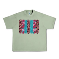 Oil Green valentines day leopard rose glitter brush stoke Urban Heavy Tee - JahusDesignShop