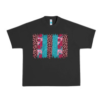 Pigment Black valentines day leopard rose glitter brush stoke Urban Heavy Tee - JahusDesignShop
