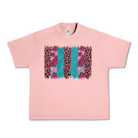 Salmon valentines day leopard rose glitter brush stoke Urban Heavy Tee - JahusDesignShop