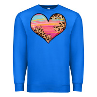 True Royal valentine s day colorful heart Premium Sweatshirt - LillyAllenDesigns