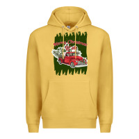 Antique Gold merry christmas y'all truck Premium Hoodie - Bettercallsaul