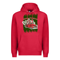 Cardinal merry christmas y'all truck Premium Hoodie - Bettercallsaul