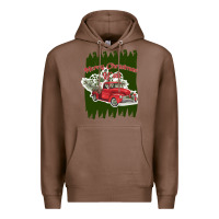 Chestnut merry christmas y'all truck Premium Hoodie - Bettercallsaul