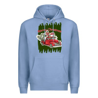 Colony Blue merry christmas y'all truck Premium Hoodie - Bettercallsaul
