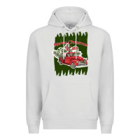 Dove Grey merry christmas y'all truck Premium Hoodie - Bettercallsaul