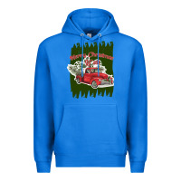 True Royal merry christmas y'all truck Premium Hoodie - Bettercallsaul