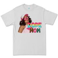 Dove Grey pink sunglasses afro black girl dope mom Premium Tee - texasbilliewilder