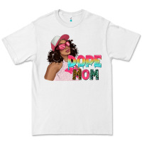 White pink sunglasses afro black girl dope mom Premium Tee - texasbilliewilder