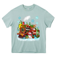 Arona christmas polar express santa Heavy Core Tee - Zillion Design Studio