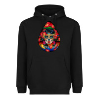 Black Hispanic Heritage Heavyweight Hoodie - BundleAndBundleShop