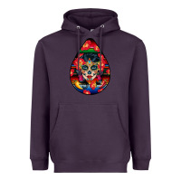 Plum Hispanic Heritage Heavyweight Hoodie - BundleAndBundleShop