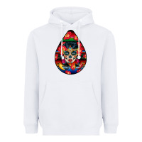 White Hispanic Heritage Heavyweight Hoodie - BundleAndBundleShop
