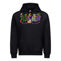 Black teacher mardi gras Urban Hoodie - CowGirlArtShop