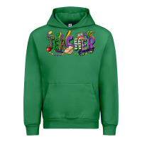 Emerald teacher mardi gras Urban Hoodie - CowGirlArtShop