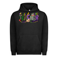 Pigment Black teacher mardi gras Urban Hoodie - CowGirlArtShop