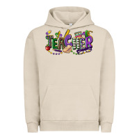 Pigment French Oak teacher mardi gras Urban Hoodie - CowGirlArtShop