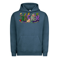 Pigment Midnight Navy teacher mardi gras Urban Hoodie - CowGirlArtShop