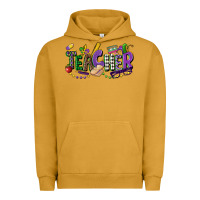 Pigment Peanut Butter teacher mardi gras Urban Hoodie - CowGirlArtShop