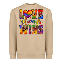Mushroom love always wins Heavyweight Sweatshirt - JahusDesignShop