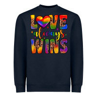 Navy love always wins Heavyweight Sweatshirt - JahusDesignShop