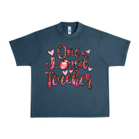 Midnight Navy one loved teacher Urban Heavy Tee - JahusDesignShop