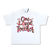 White one loved teacher Urban Heavy Tee - JahusDesignShop