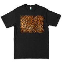 Black handdrawn leopard pattern Premium Tee - BarkalooDesign