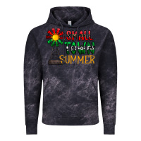Cloud Black small town summer Vintage Hoodie - CowhideDigitalArt