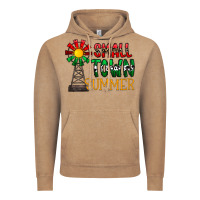 Vintage Coffee small town summer Vintage Hoodie - CowhideDigitalArt