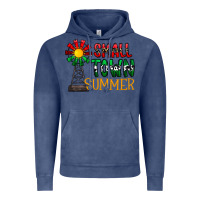 Vintage Denim small town summer Vintage Hoodie - CowhideDigitalArt