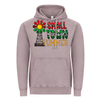 Vintage Zinc small town summer Vintage Hoodie - CowhideDigitalArt